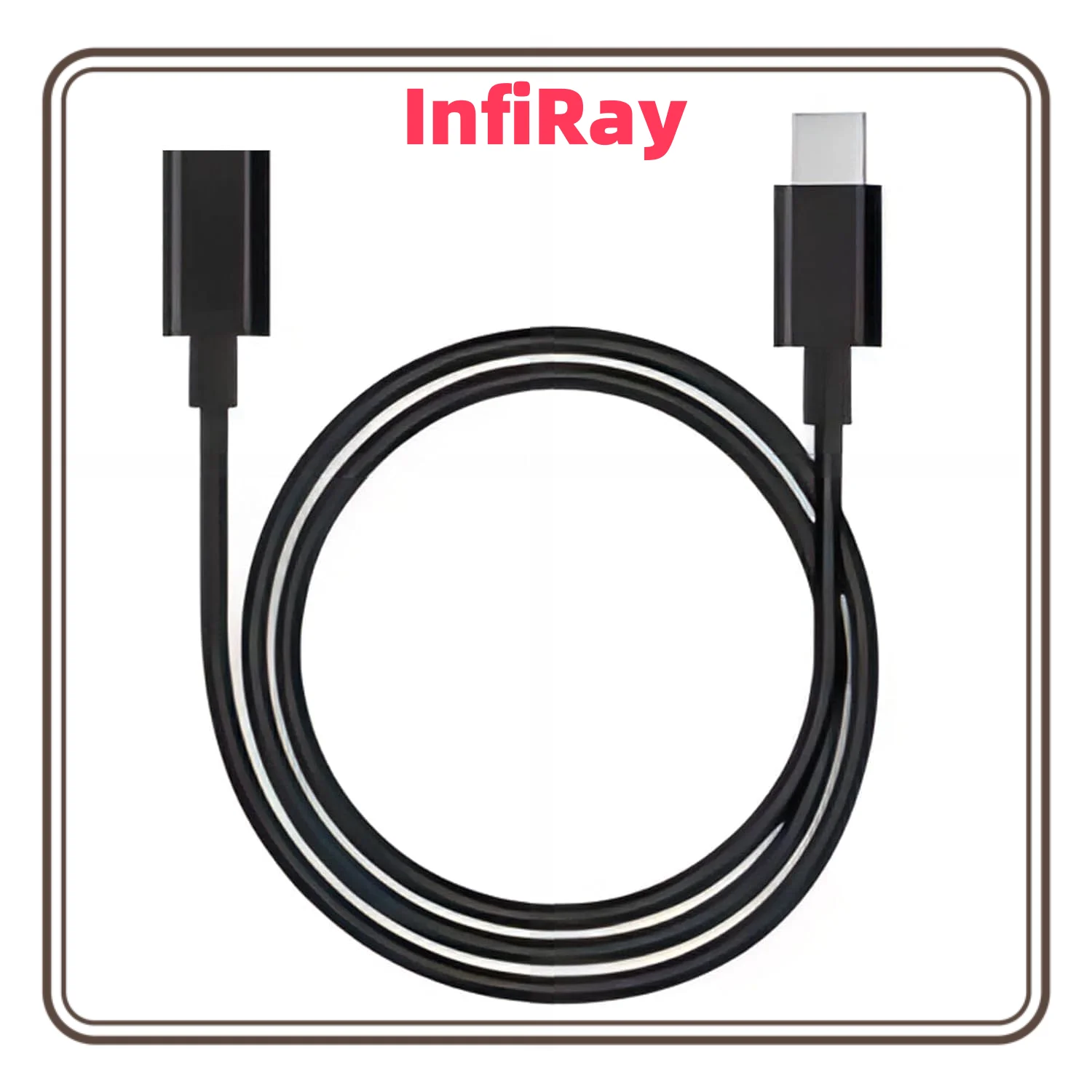 Nf 521 Thermal Imaging Camera - InfiRay Lightning - USB-C ケーブルは、InfiRay P2