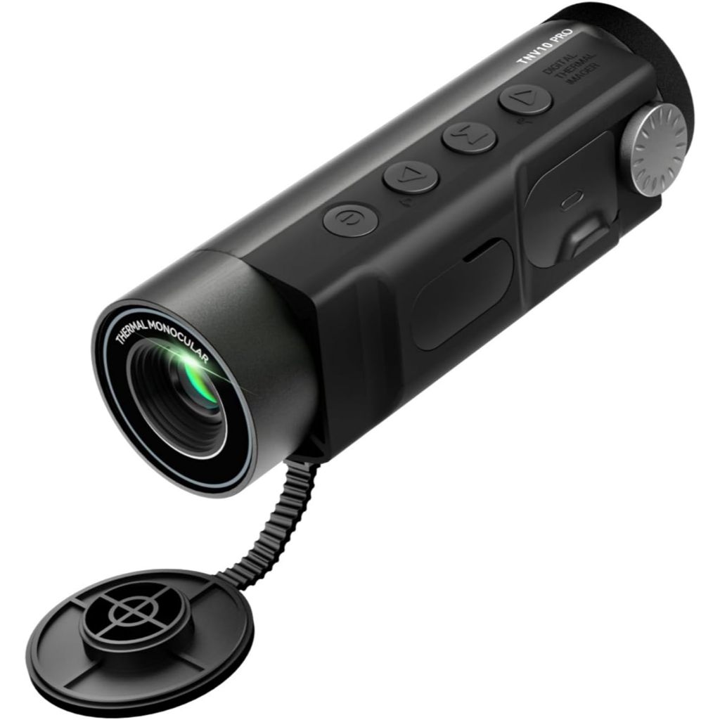 Thermal Scope Night Vision Monocular - MILESEEY TNV10 PRO 320×240 解像度サーマルスコープ単眼鏡、屋外ナイトビジョン赤外線サーマルイメージャー狩猟キャンプ用