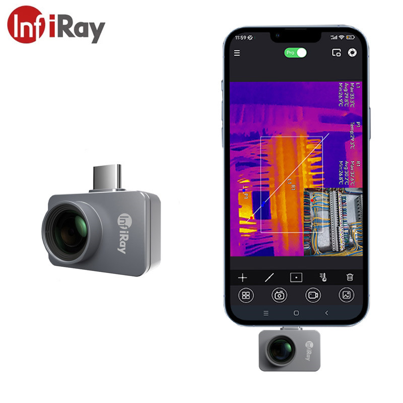 Infiray P2 Pro Macro Lens - Infiray P2 PRO 256x192 サーマルイメージャーカメラ マルコレンズ付き