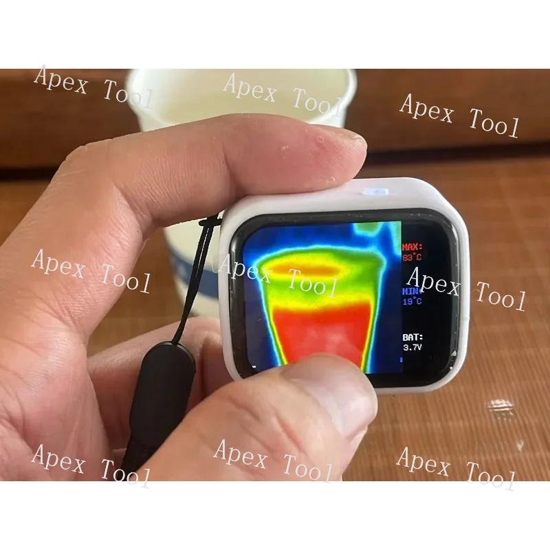 320×240のタッチスクリーンを搭載した小型携帯型熱画像暗 - Underfloor Heating Thermal Detector のレビューと価格