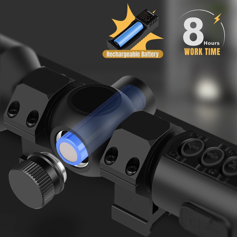 2x-5x TGS300 1024x768 2-5倍多言語対 - Thermal Scope Night Vision Monocular のレビューと価格