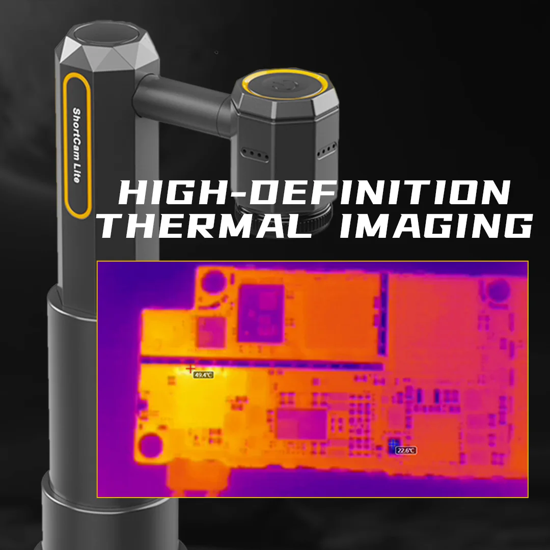 4th Shortcam Lite：折りたたみ式の高速熱画像 - Shortcam Thermal Imaging Pcb のレビューと価格